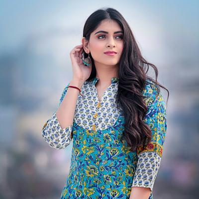 Women's Floral Printed Kurti